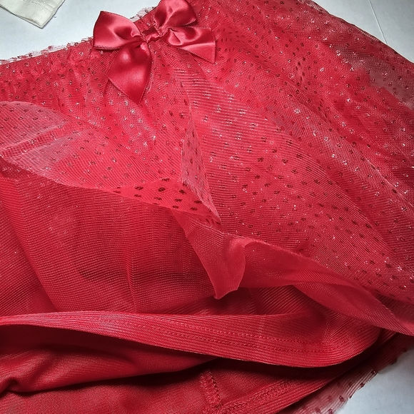 Christmas Girl's Clothes Lot 3T Shirt Skirt Leggings Holiday Santa New - Picture 4 of 6